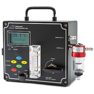 用于氣體純度監測的便攜式氧分析儀 - AII GPR-1200/3500